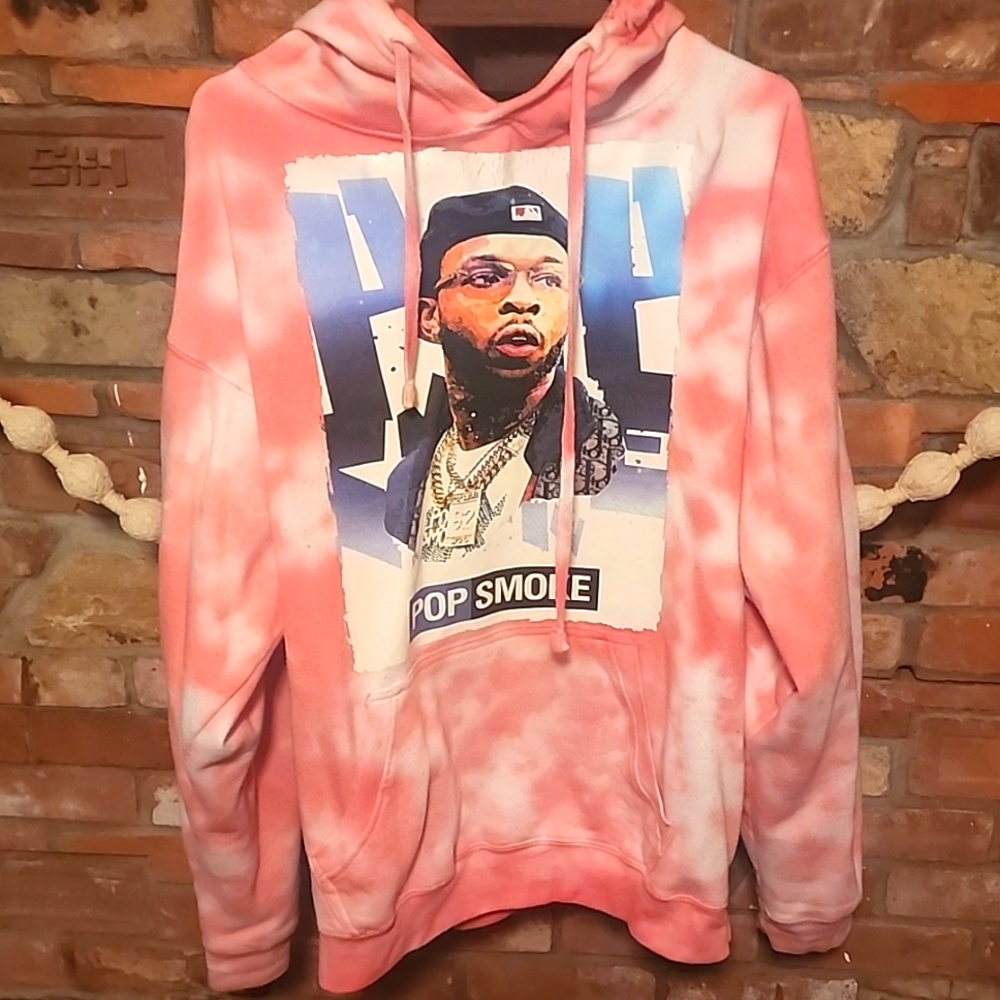 XL Pop Smoke Hooded Sweatshirt